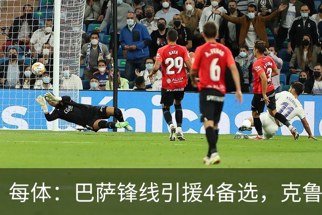 每体：巴萨锋线引援4备选，克鲁皮、奥亚萨瓦尔、拉莫斯、舍什科